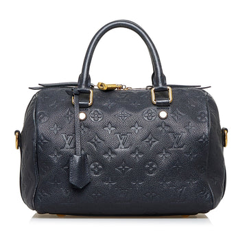 Louis Vuitton Speedy 25 Bandoulière Black Monogram Empreinte