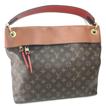 LOUIS VUITTON Shoulder Bag M43155 Monogram canvas Brown Monogram Tuyle Lee Hobo Women Used