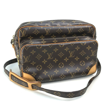 LOUIS VUITTON Shoulder Bag M45244 Monogram canvas Brown Monogram Nil Women Used