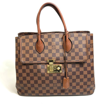 LOUIS VUITTON Handbag N41273 Damier canvas Brown Damier Ascot Women Used