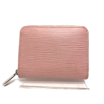 LOUIS VUITTON Coin case M61206 Epi Leather pink Epi Zippy coin purse Women Used