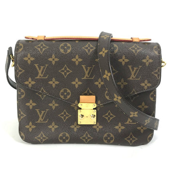 LOUIS VUITTON Handbag M44875 Monogram canvas Brown Monogram Pochette Metis MM Women Used