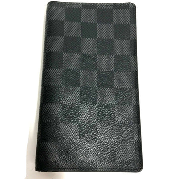 LOUIS VUITTON Notebook cover R20975 Damier Grafitto Canvas black Damier Grafitte Agenda Poch mens Used