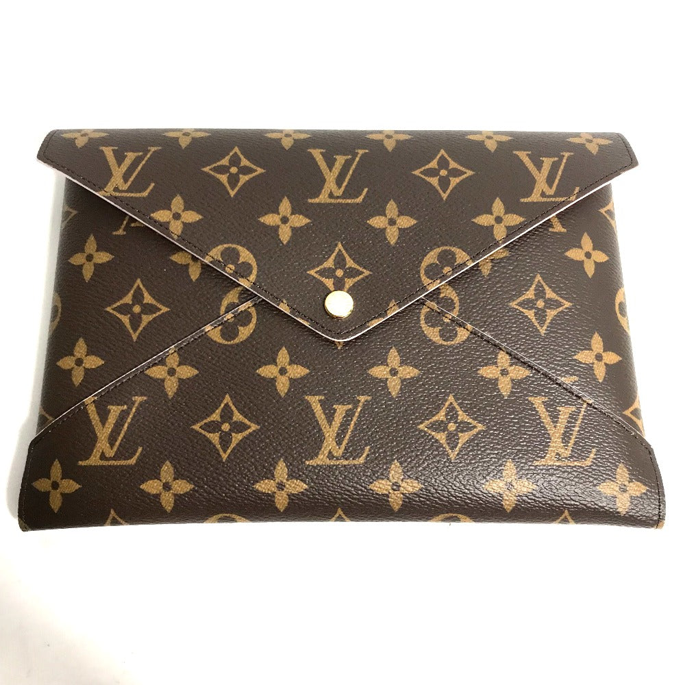LOUIS VUITTON Clutch bag M62034 Monogram canvas Brown Monogram 3-piece set Pochette Kirigami Women Used