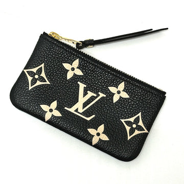 LOUIS VUITTON Coin case M80885 Monogram Ann Platt Leather black Monogram Ann Platt Pochette Cre Women Used