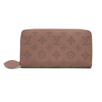 LOUIS VUITTON Long Wallet Purse M61868 Monogram Mahina pink Monogram Mahina Zippy wallet Women Used