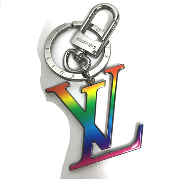 LOUIS VUITTON key ring MP2464 metal multicolor Portocle LV Rainbow unisex(Unisex) Used