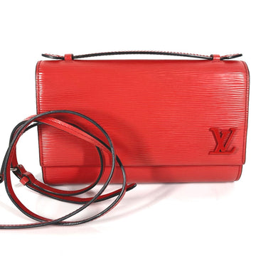 LOUIS VUITTON Shoulder Bag M54538 Epi Leather Red Epi Clerry Women Used
