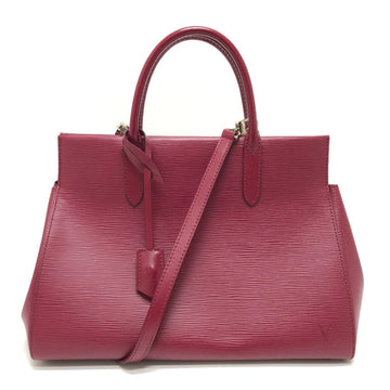LOUIS VUITTON Handbag M94612 Epi Leather SilverMetal Marley MM Women Used