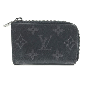 LOUIS VUITTON Coin case M63536 Monogram Eclipse Canvas black Monogram Eclipse Portemonejour mens Used