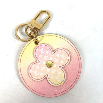 LOUIS VUITTON key ring M00285 Monogram canvas pink Monogram flower Portocles Illustrious Women Used