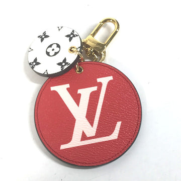 LOUIS VUITTON key ring M67847 Monogram giant canvas Red Monogram Giant Porto Cray Rustre Women Used