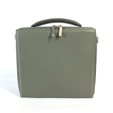 LOUIS VUITTON Handbag M92159 leather khaki Damie Grasset Blues Women Used