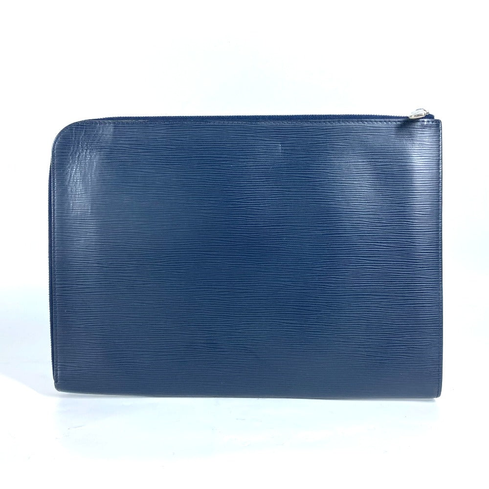 LOUIS VUITTON Clutch bag M64154  Epi Leather Navy Epi Pochette Jules GM mens Used