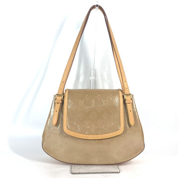 LOUIS VUITTON Shoulder Bag Monogram Vernis Canvas beige Monogram Vernis Biscayne Bay GM Women Used