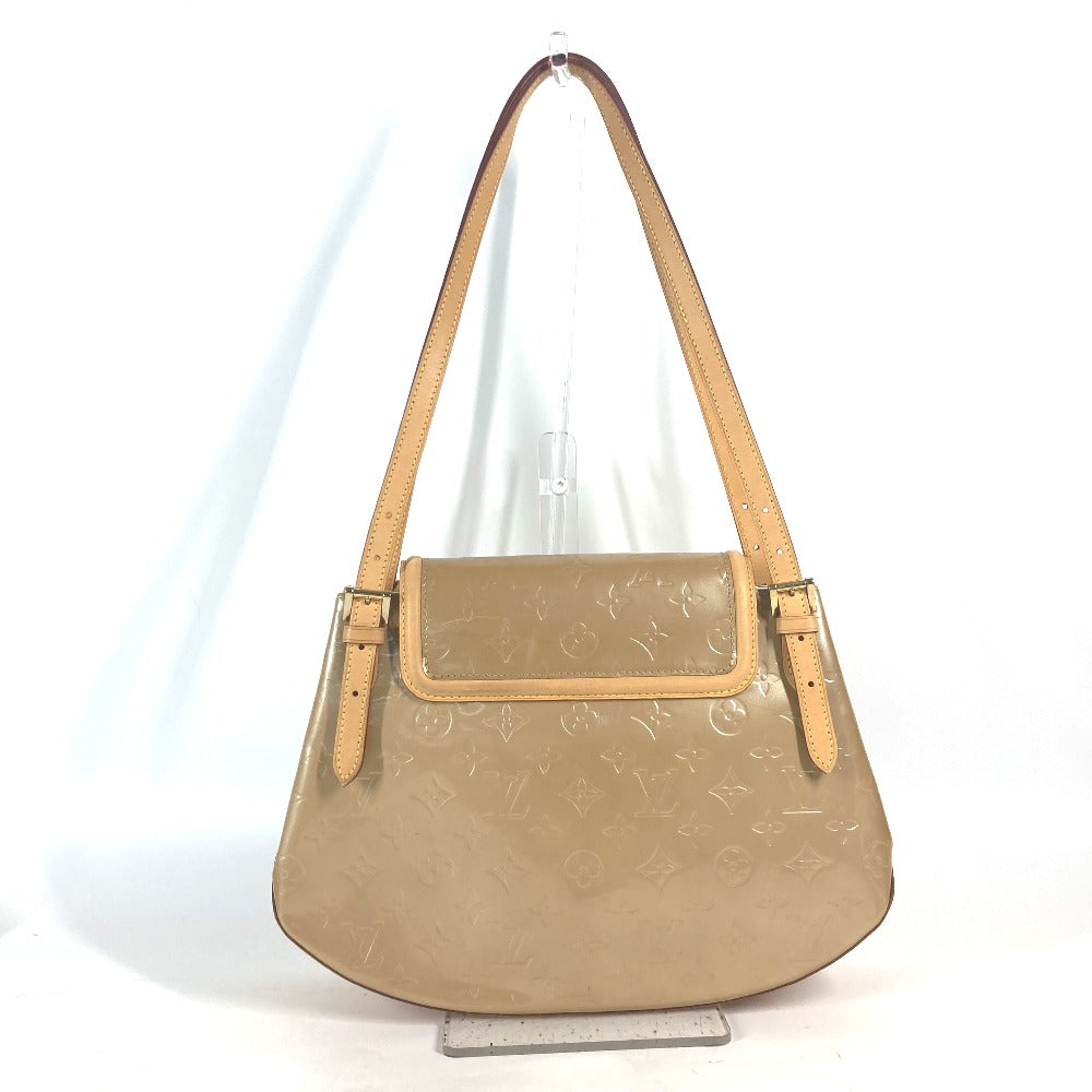 LOUIS VUITTON Shoulder Bag Monogram Vernis Canvas beige Monogram Vernis Biscayne Bay GM Women Used
