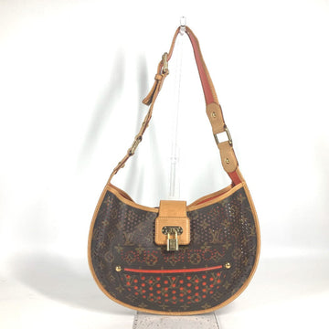 LOUIS VUITTON Shoulder Bag M95178 Monogram canvas Orange Monogram Perfo Dumi Lynne