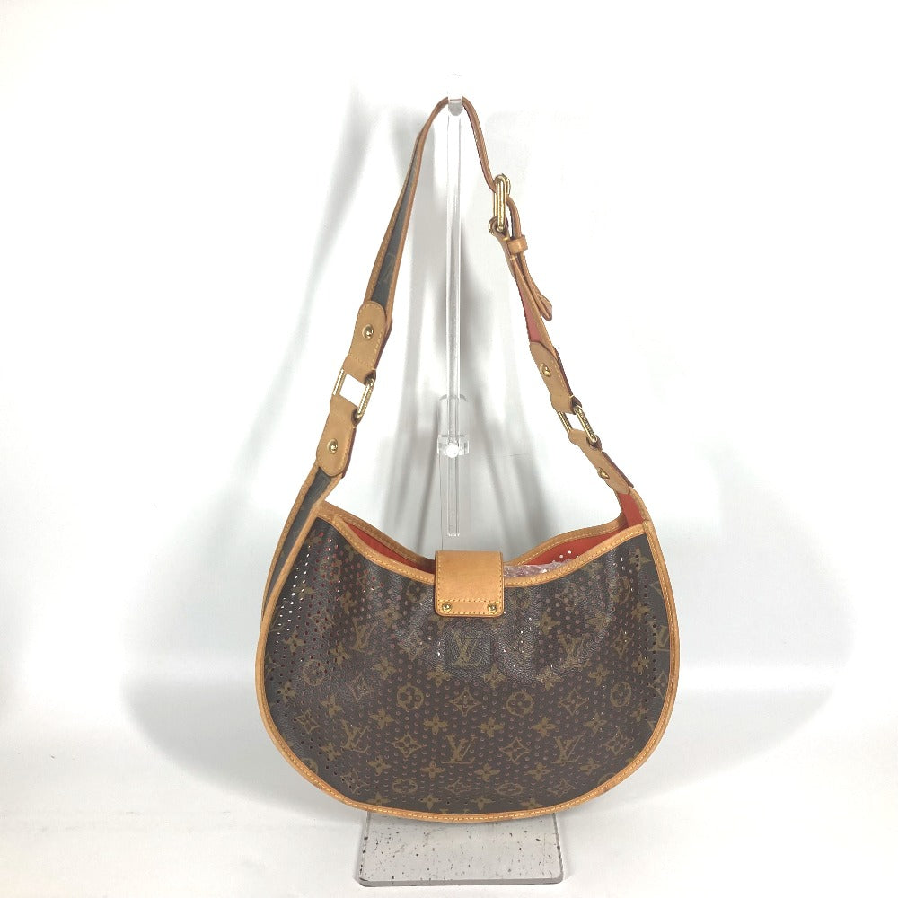 LOUIS VUITTON Shoulder Bag M95178 Monogram canvas Orange Monogram Perfo Dumi Lynne