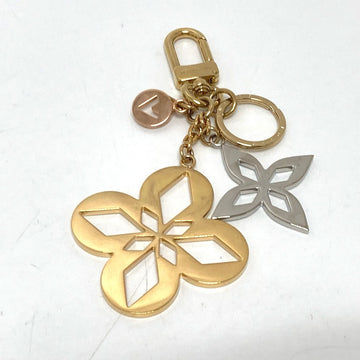 LOUIS VUITTON key ring M00002 metal gold x pink gold Maltage Blossom