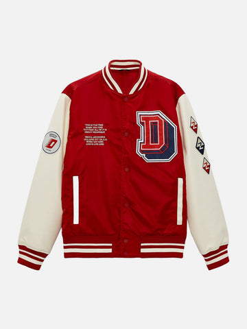 Makersluxe® - Alphabet Embroidered Jackets -1309