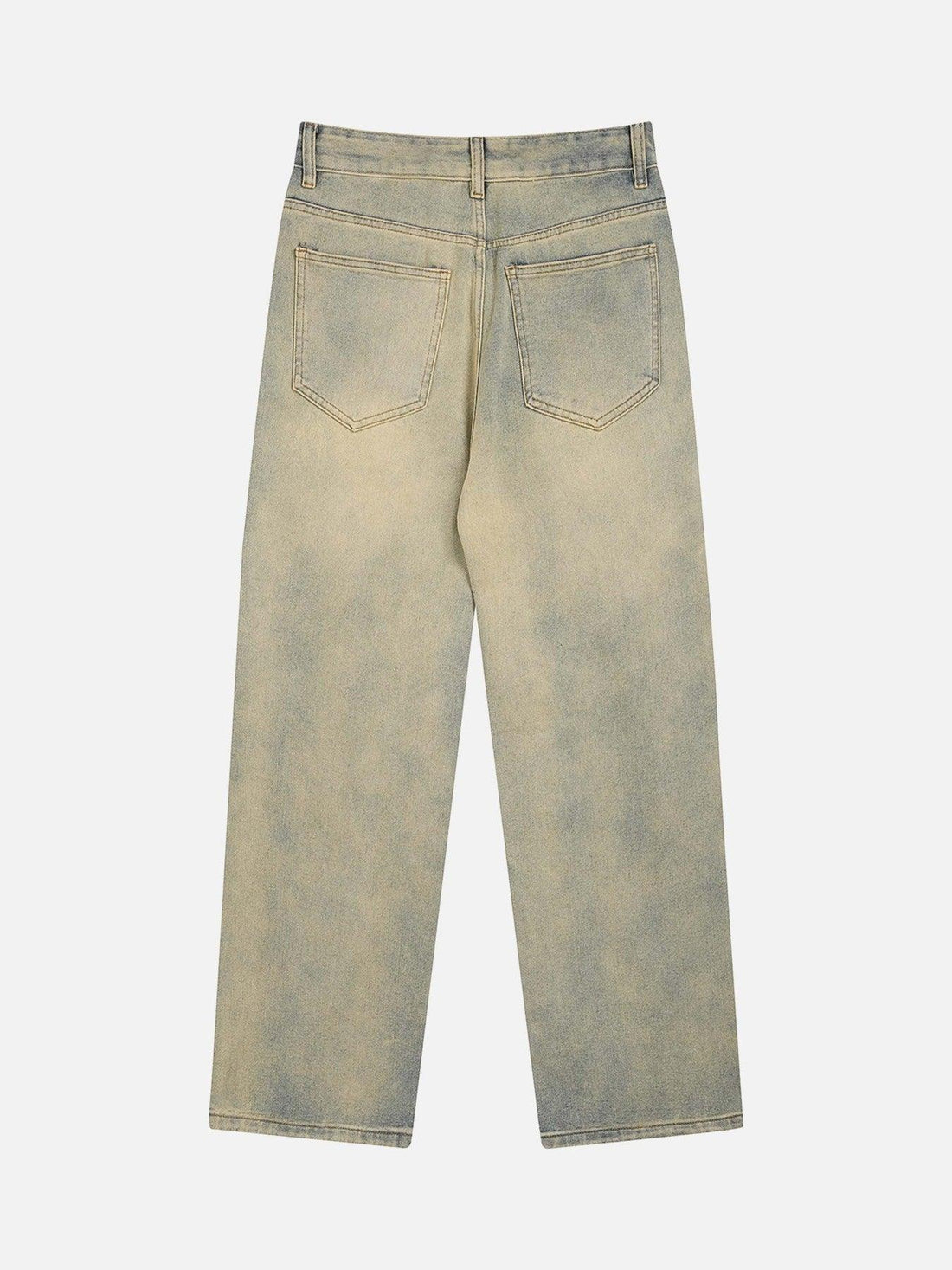 Makersluxe® - American Embroidered Straight-leg Jeans - 1651