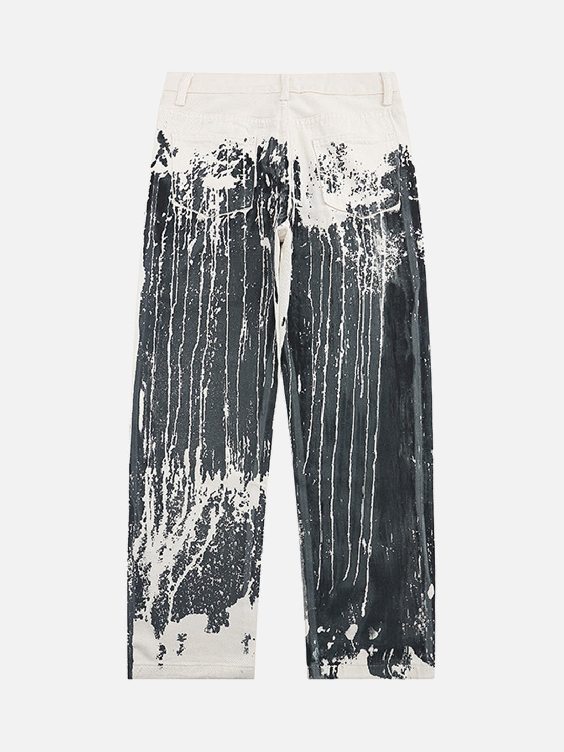 Makersluxe® - American Heavy Industry Ink Splash Embroidery Jeans -1403