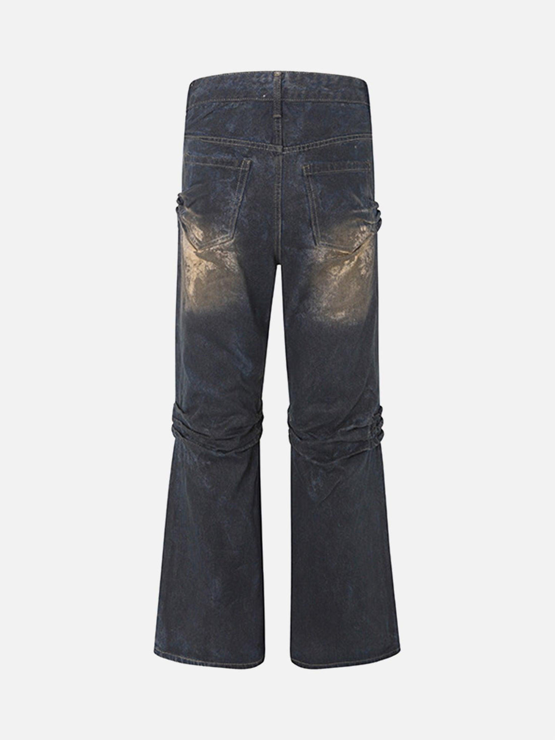 Makersluxe® - American High Street Heavy Duty Washed Jeans