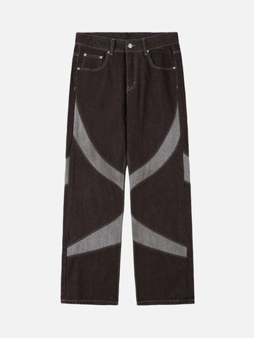 Makersluxe® - American Patchwork Jeans