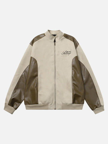 Makersluxe® - American Retro High-end Patchwork Jacket