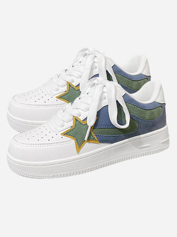 Makersluxe® - American Star Element Thick Bottom Couple Sneakers - 1863