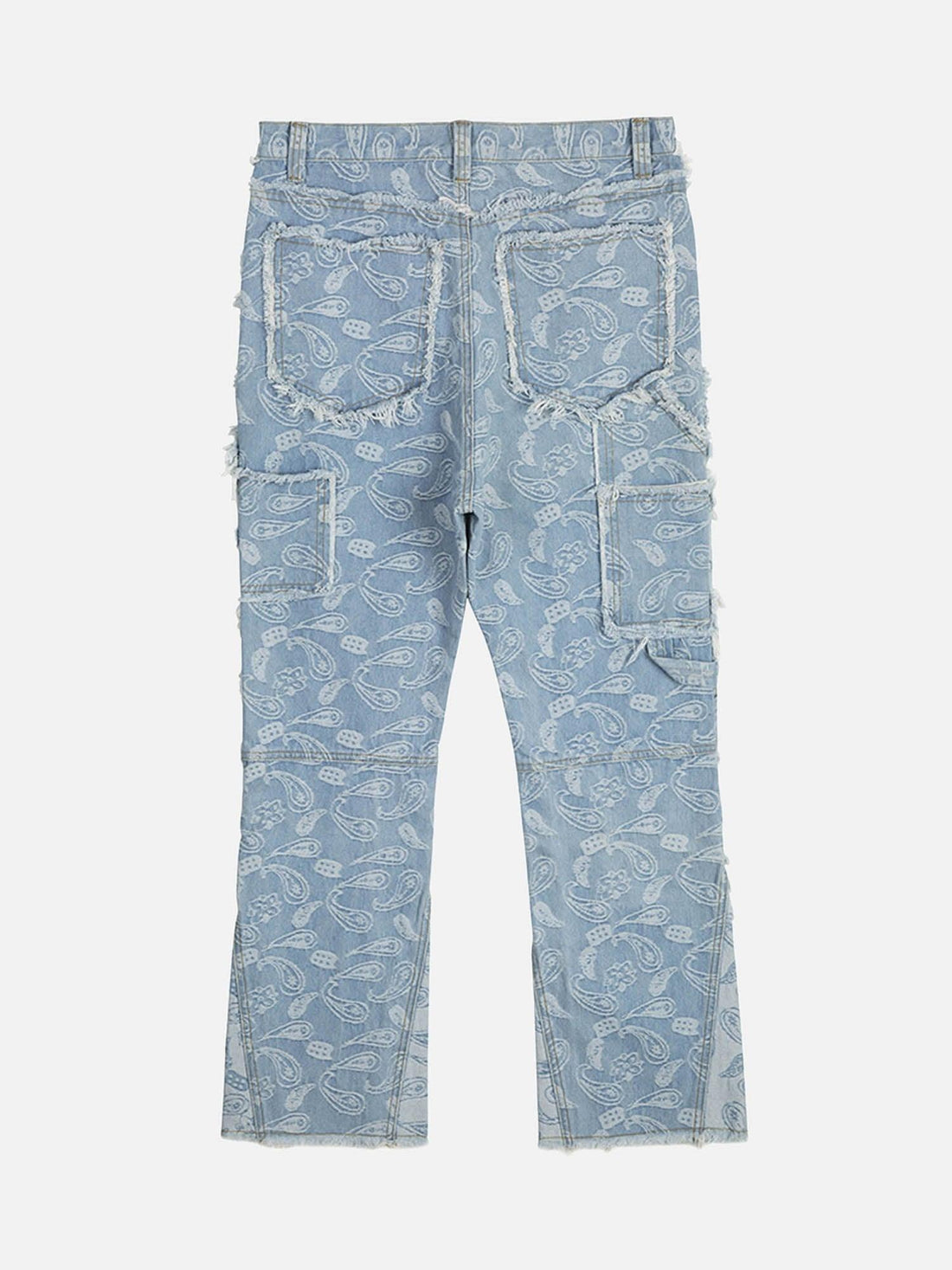 Makersluxe® - Cashew Flower Cut Jeans