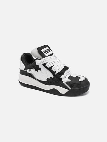 Makersluxe® - Color Blocking Thick Bottom Skate Shoes