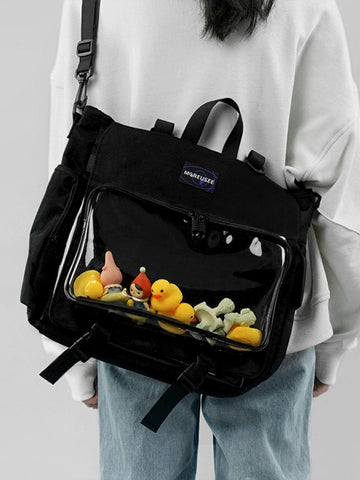 Makersluxe® - Duck Transparent Shoulder Bag