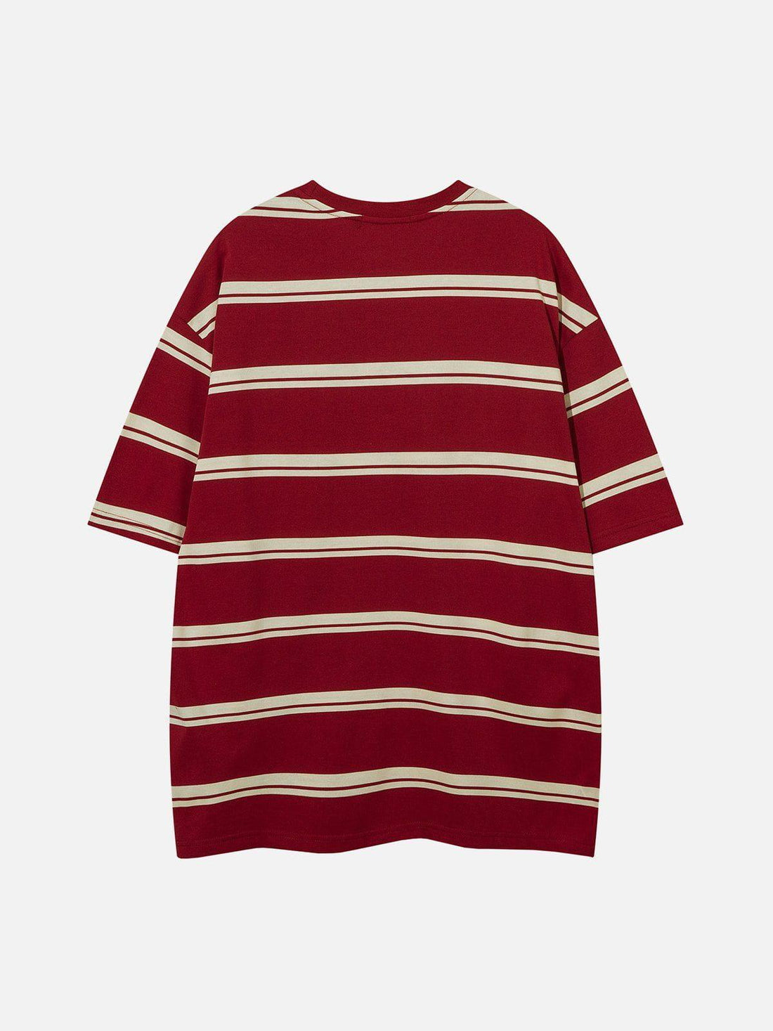 Makersluxe® - Embroidered Stripes Tee