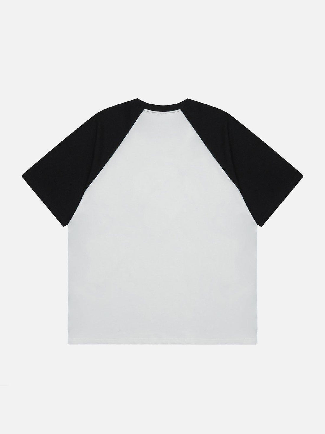 Makersluxe® - Embroidery Patchwork Sleeve Tee