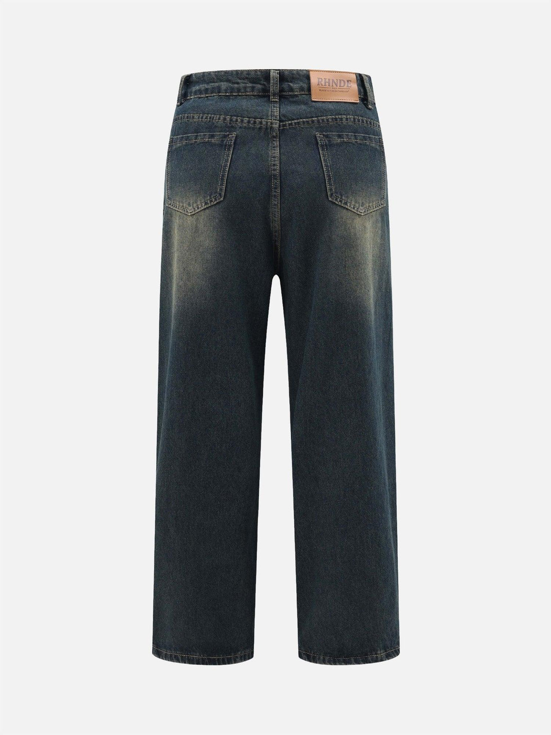 Makersluxe® - High Street American Tie Dye Star Bead Jeans