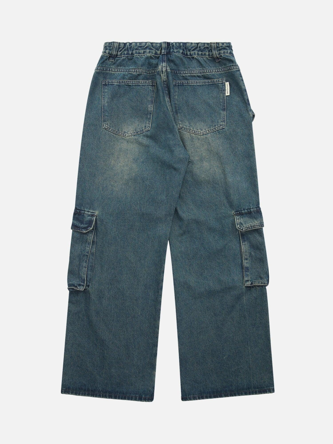 Makersluxe® - High Street Heavy Duty Design Multi-pocket Jeans