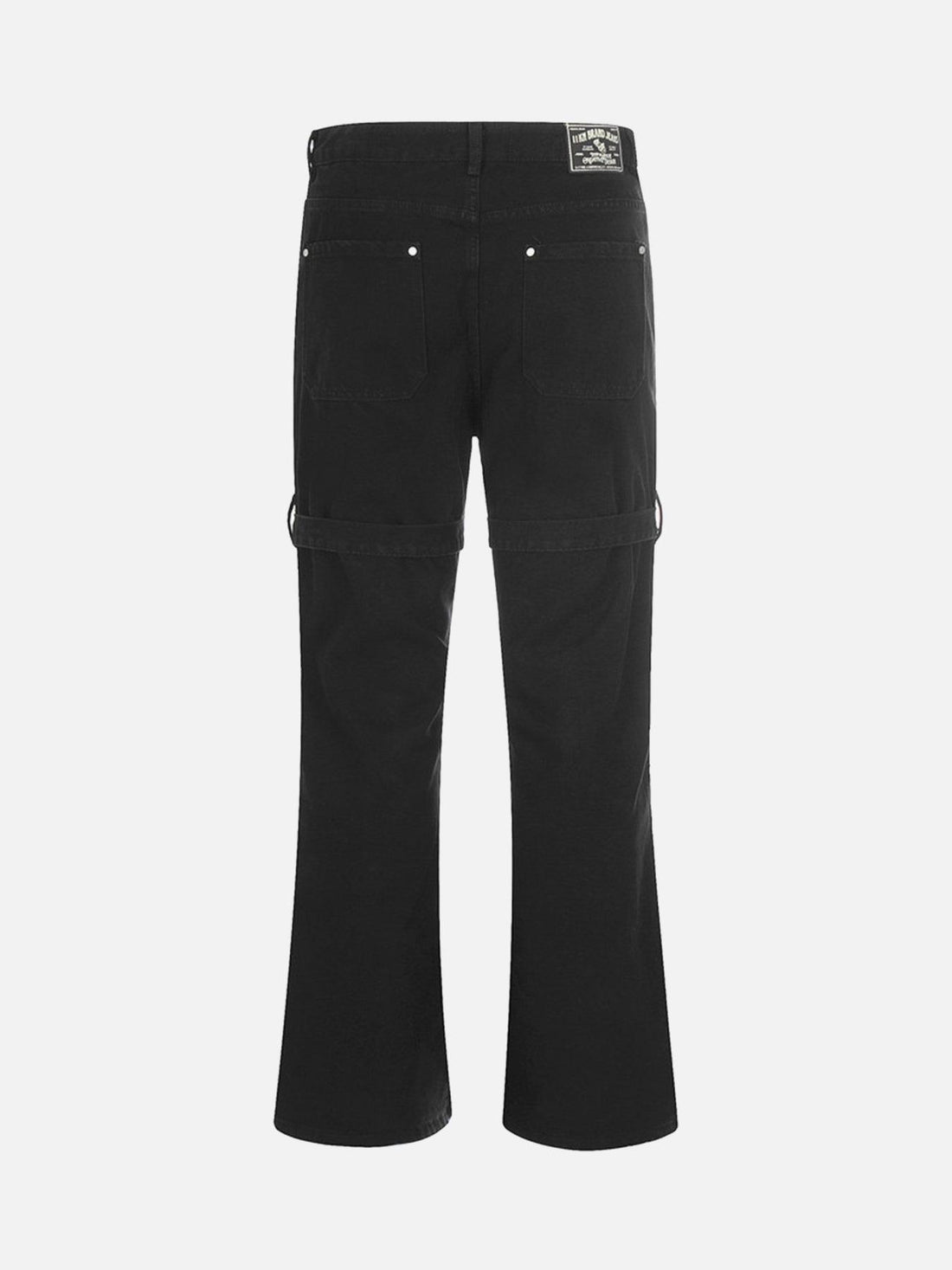 Makersluxe® - High Street Strappy Design Micro Jeans - 1650