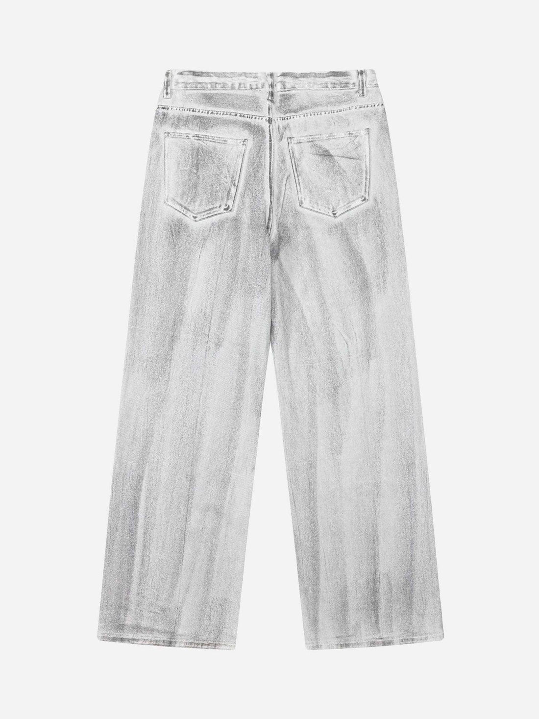 Makersluxe® - Hip Hop Aged Straight Leg Jeans - 1932