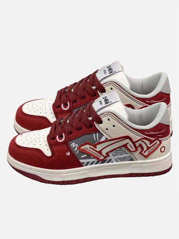 Makersluxe® - Hip-hop Graffiti Board Shoes For Couples
