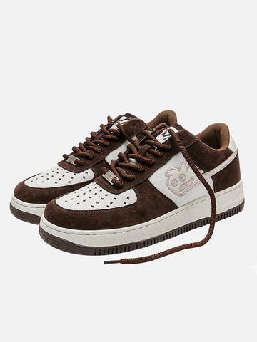 Makersluxe® - Little Monster Casual Skate Sneakers -1342