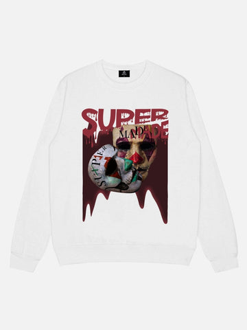 Makersluxe® - Logo Double Mask Printed Hoodie