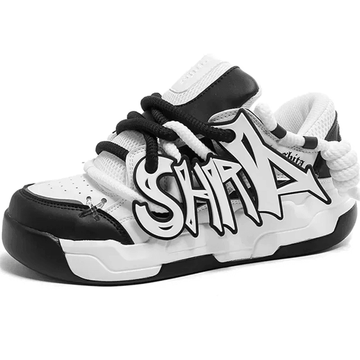 Makersluxe® - Low Top Letter Sports Vulcanize Shoes