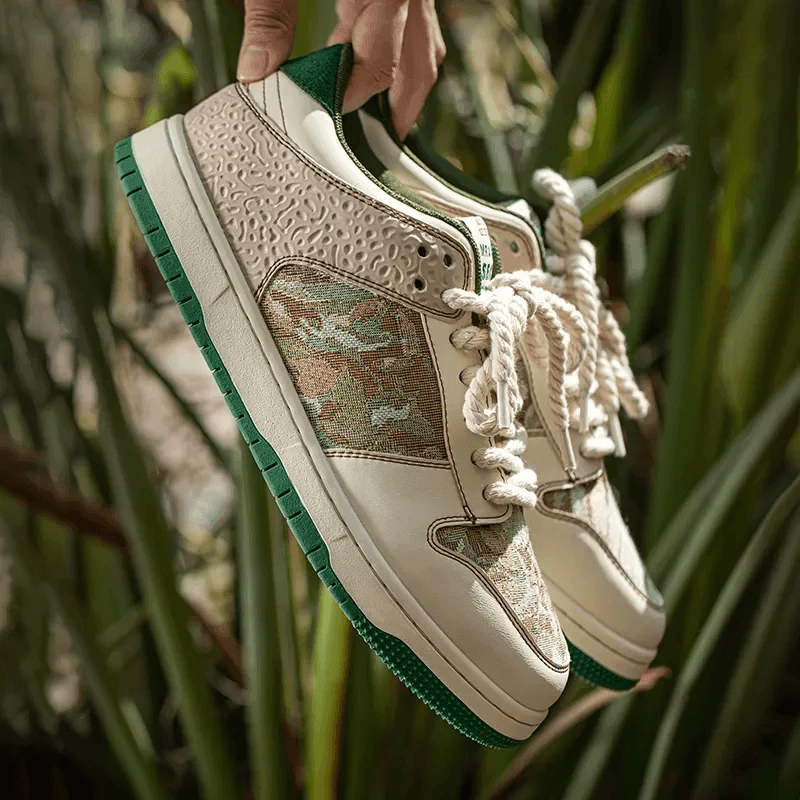 Makersluxe® - Maden Oil Painting Casual Shoes