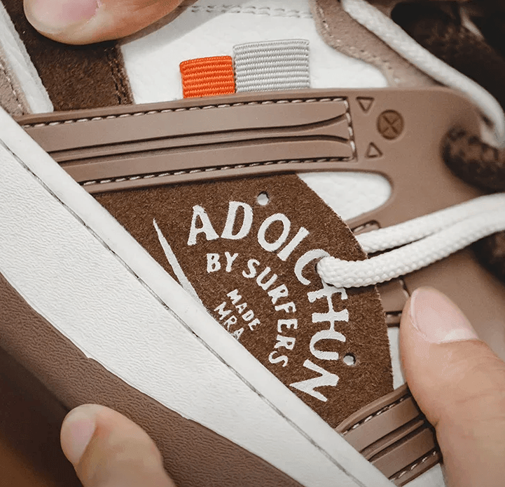 Makersluxe® - Maden Orange Skateboard Bread Shoes