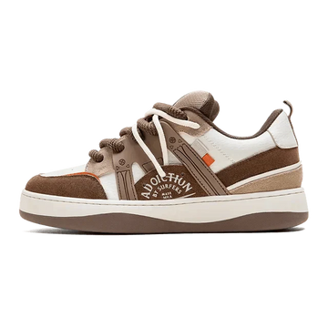Makersluxe® - Maden Orange Skateboard Bread Shoes