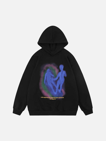 Makersluxe® - Mannequin Ghost Hooded Sweatshirt