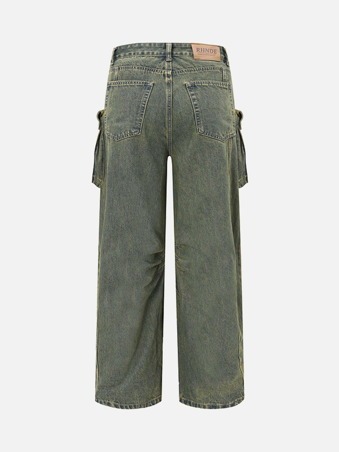 Makersluxe® - Multi-Pocket Workwear Loose Jeans - 1789