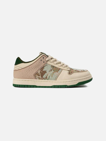 Makersluxe® - Oil Painting Forest Print Skate Shoes