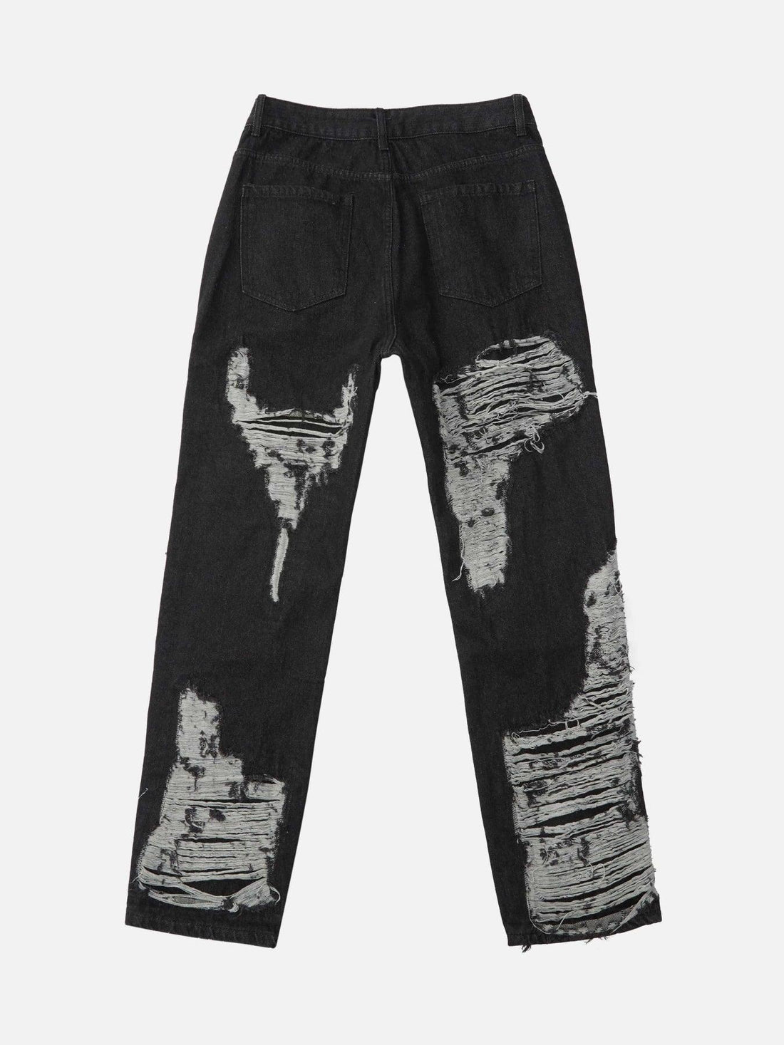 Makersluxe® - Patch Embroidered Jeans -1580
